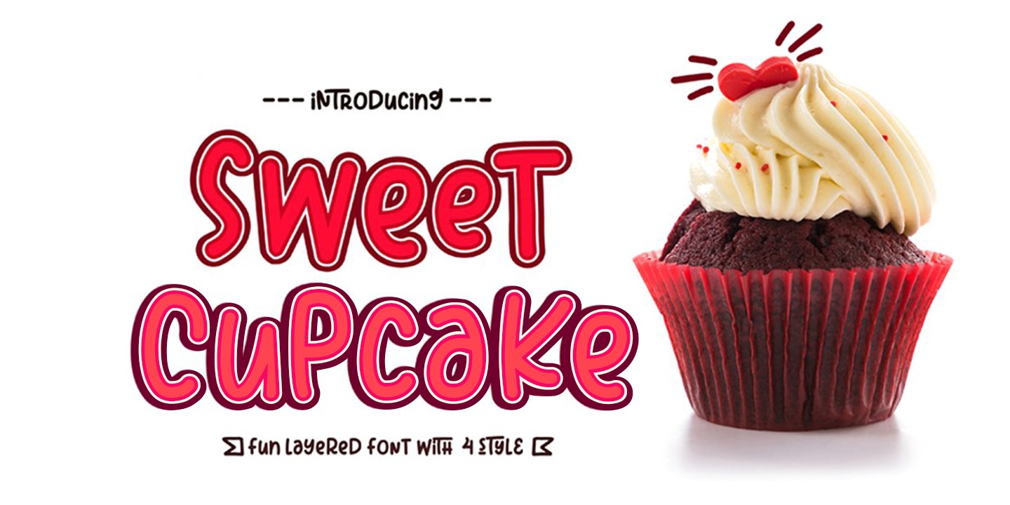Example font Sweet Cupcake #1